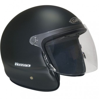 Casque Jet GPA Human Schwarz Matt Casque Jet GPA Human Schwarz Matt