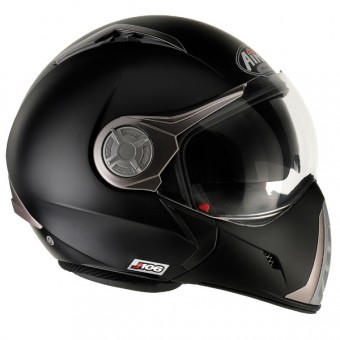 Casque System Airoh J106 Schwarz Matt Casque System Airoh J106 Schwarz Matt