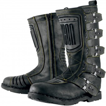 Motorradstiefel ICON Elsinore Johnny Black Motorradstiefel ICON Elsinore Johnny Black