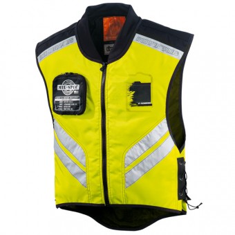ärmellose Motorradweste ICON Mil-Spec Mesh Yellow ärmellose Motorradweste ICON Mil-Spec Mesh Yellow
