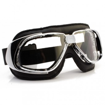 Motorrad-Sichtschutzmasken Nannini Rider Chrome Black Motorrad-Sichtschutzmasken Nannini Rider Chrome Black