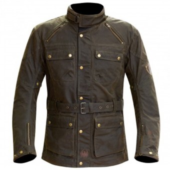 Motorradjacke Merlin Rowan Wax Olive Motorradjacke Merlin Rowan Wax Olive