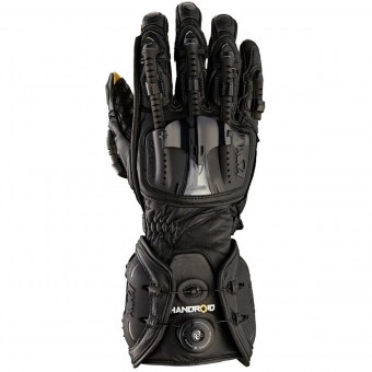 Motorradhandschuhe Knox Handroid All Black Motorradhandschuhe Knox Handroid All Black