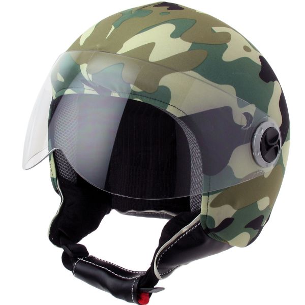 Motorradhelm-Zubeh�r Helmetdress Helm�berzug Army Camouflage