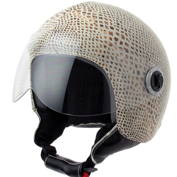 Zubeh�r Helmetdress Helm�berzug Snake Natural