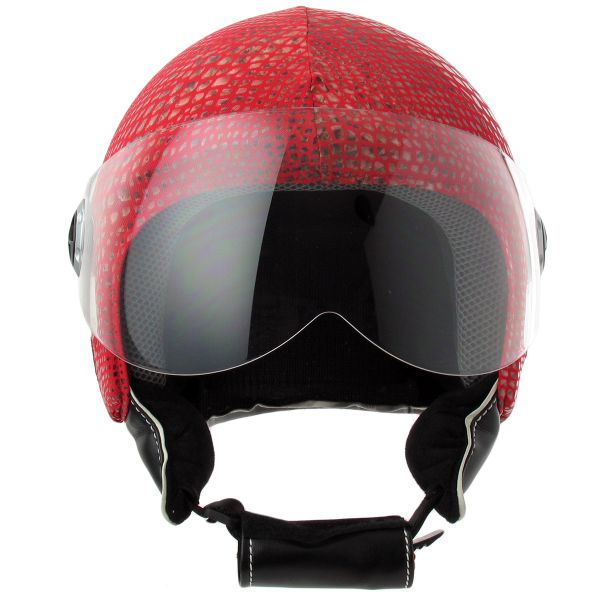 Helmetdress Helm�berzug Snake Red