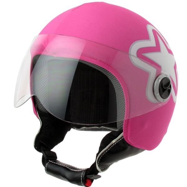 Zubeh�r Helmetdress Helm�berzug Star Pink