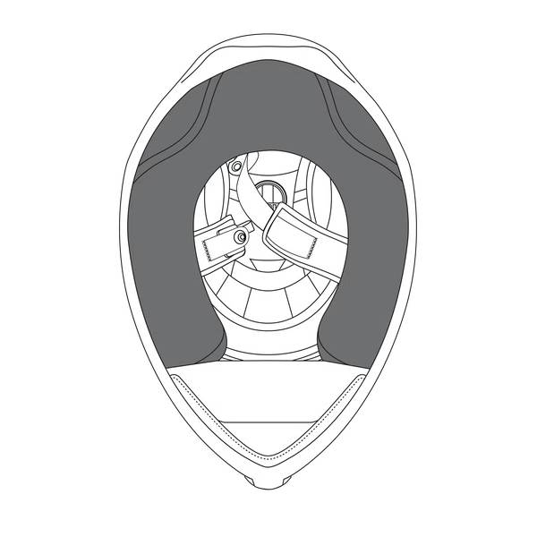 Helm-Innenfutter AGV Wangenpolster K1 S Helm-Innenfutter AGV Wangenpolster K1 S