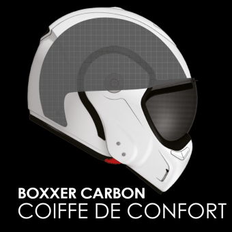 Helm-Innenfutter Roof Innenfutter Boxxer Carbon