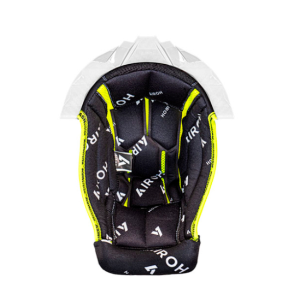 Helm-Innenfutter Airoh Haube Schwarz Halterung Weiß Twist 3 Helm-Innenfutter Airoh Haube Schwarz Halterung Weiß Twist 3