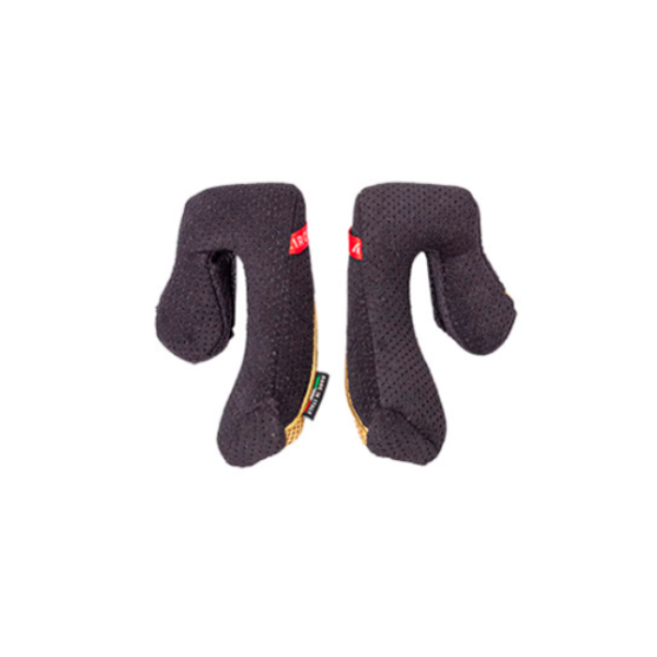 Helm-Innenfutter Airoh Wangenpolster-Set Aviator 3 Gold for Legend Helm-Innenfutter Airoh Wangenpolster-Set Aviator 3 Gold for Legend