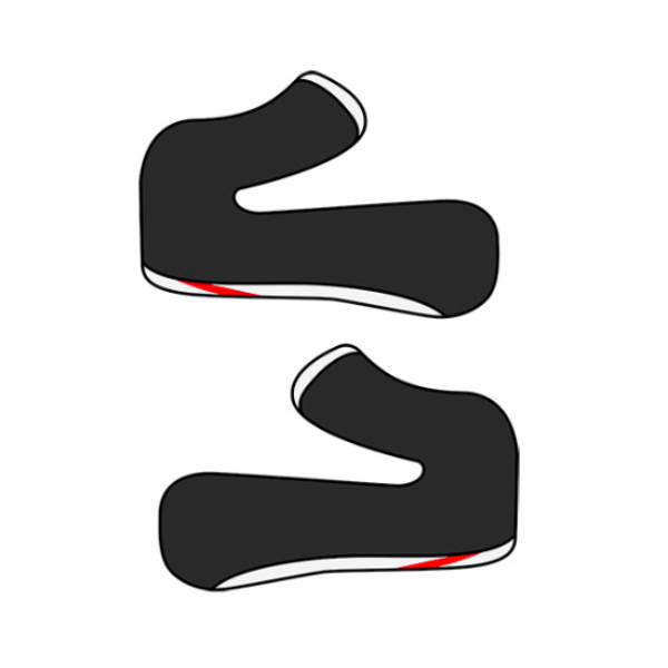 Helm-Innenfutter Airoh Wangenpolster Aviator ACE