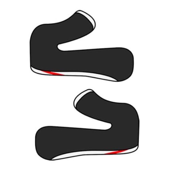 Helm-Innenfutter Airoh Wangenpolster-Set GP 800