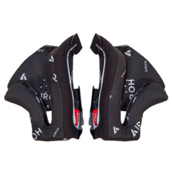 Helm-Innenfutter Airoh Schwarzes Wangenpolster-Set Twist 3 Helm-Innenfutter Airoh Schwarzes Wangenpolster-Set Twist 3