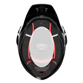 Helm-Innenfutter Alpinestars Wangenpolster Supertech R10