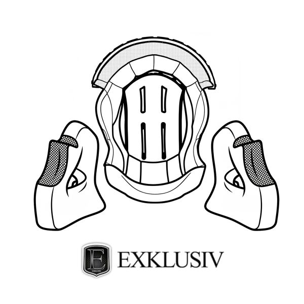 Helm-Innenfutter Exklusiv Komplette Inneneinrichtung Smart 2