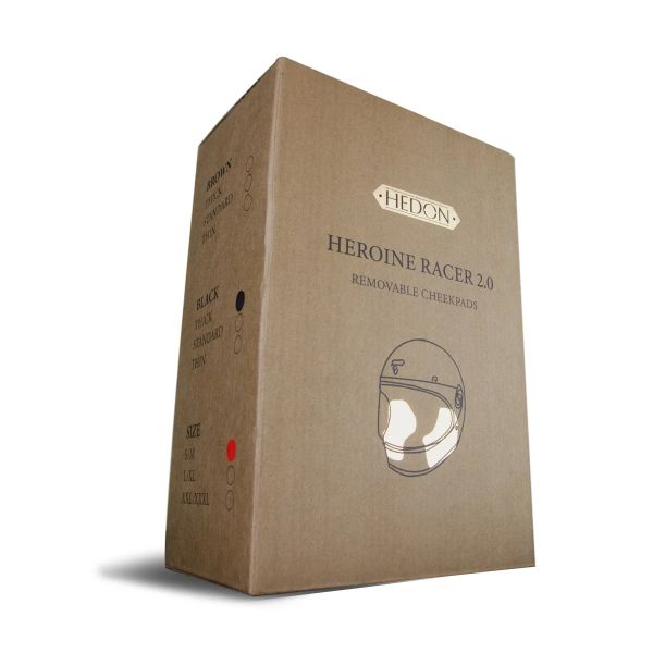 HEDON Dnnes Wangenpolster-Set Heroine Racer Marron