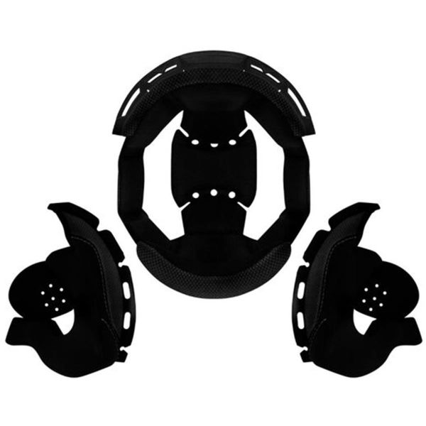 Helm-Innenfutter LS2 Innenausstattung Komplett Schwarz Fast II MX708