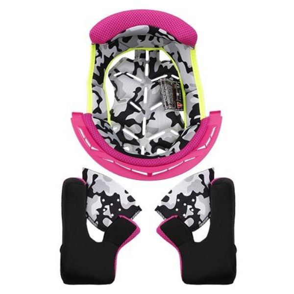 Helm-Innenfutter LS2 Komplette Innenausstattung violett Fast Evo MX437 Helm-Innenfutter LS2 Komplette Innenausstattung violett Fast Evo MX437