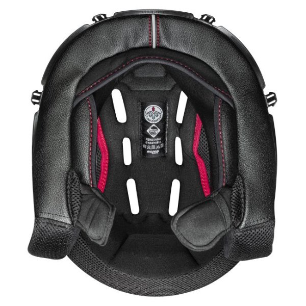 Helm-Innenfutter Nolan Haube Black Red N90-3