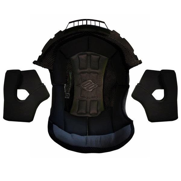 Helm-Innenfutter SHOT Innenausstattung komplett schwarz Furious 22.05 Helm-Innenfutter SHOT Innenausstattung komplett schwarz Furious 22.05