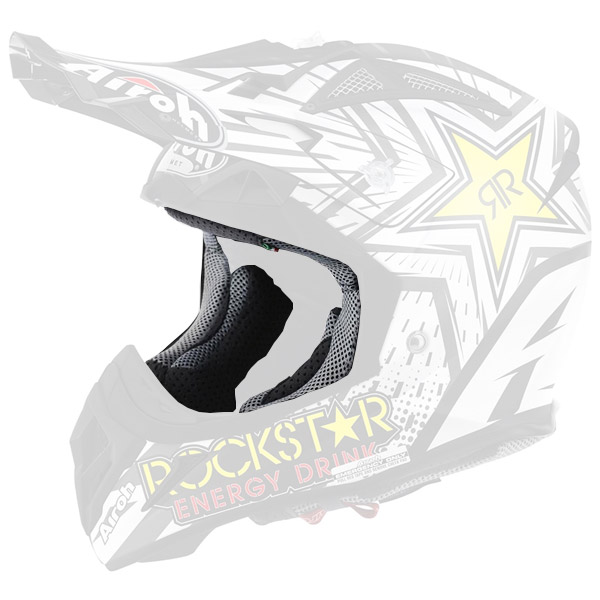 Helm-Innenfutter Airoh Wangenpolster Twist Rockstar