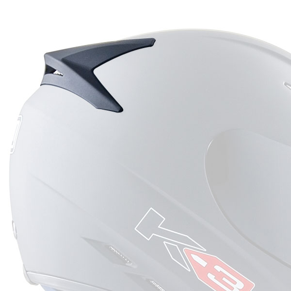 Helm-Ersatzteile AGV Belftung Oben Hinten K3 Black Mat