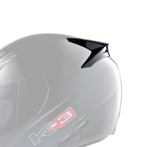 Helm-Ersatzteile AGV Belftung Oben Hinten K3 Black