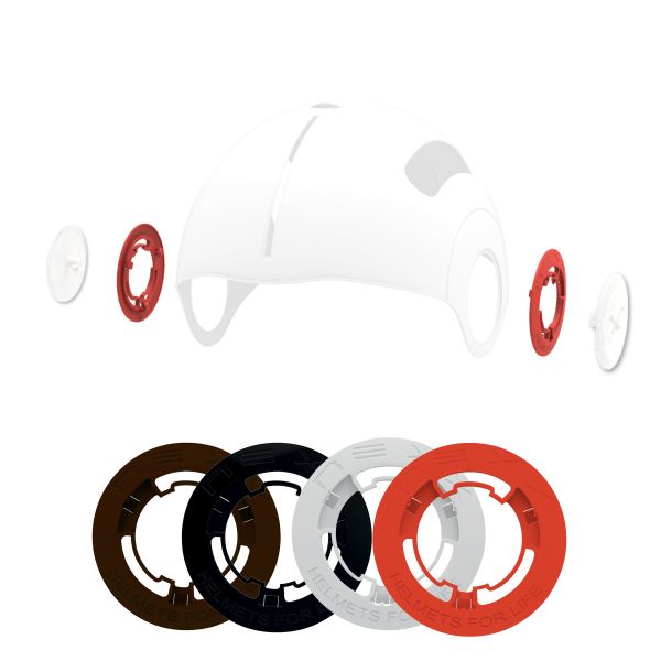 Helm-Ersatzteile Nexx Anneaux SX.10 Switx