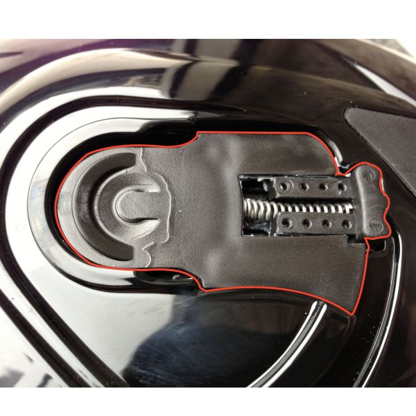 Helm-Ersatzteile Shark Kit Sous Grundplatten Openline