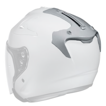 Helm-Ersatzteile HJC Hintere Lüftung FG-Jet Grau Helm-Ersatzteile HJC Hintere Lüftung FG-Jet Grau