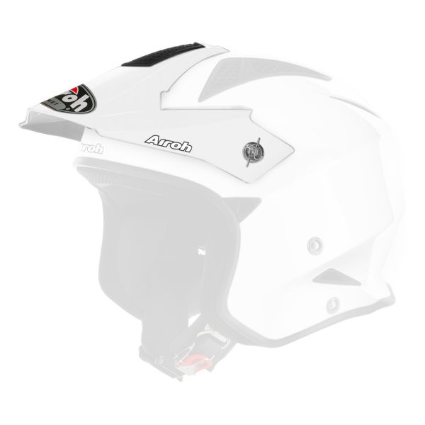 Helm-Ersatzteile Airoh Visier TRR S White Gloss