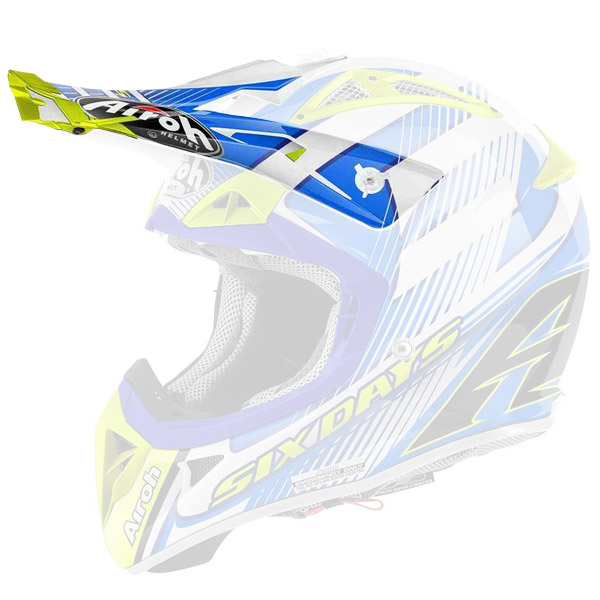 Helm-Ersatzteile Airoh Aviator 2.1 Six Days 2015 Peak
