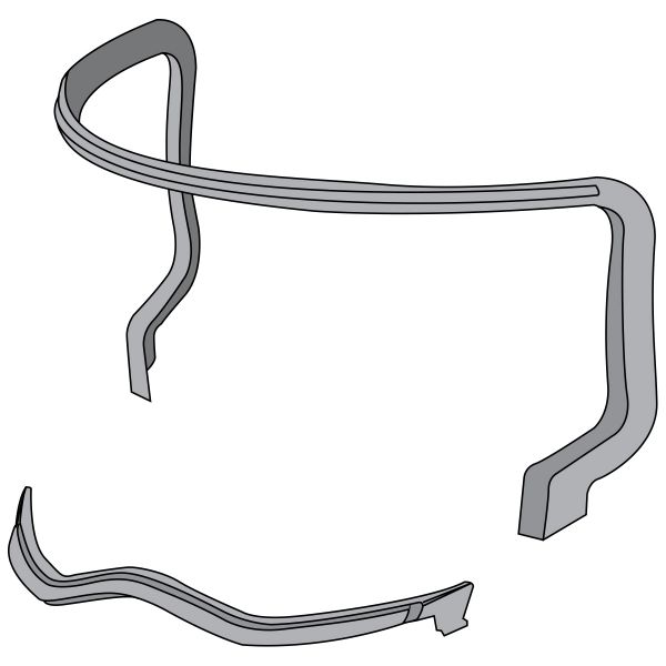 Helm-Ersatzteile Shark Visierdichtungskit Evoline Serie 1 - 2 - 3