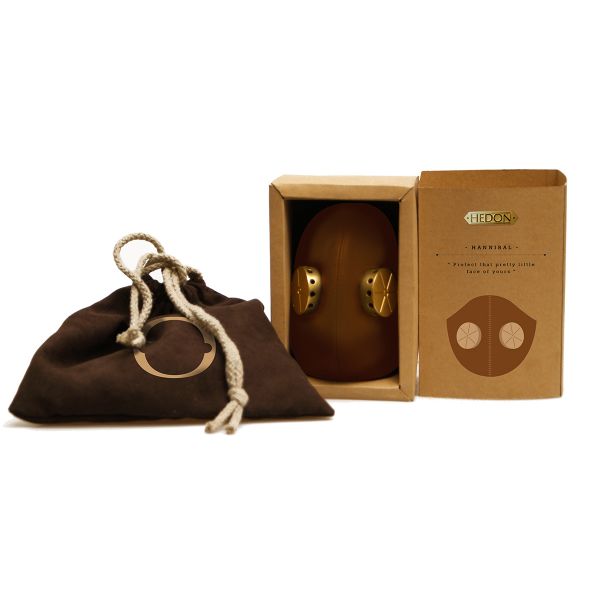 Helm-Ersatzteile HEDON Maske Hannibal Braun