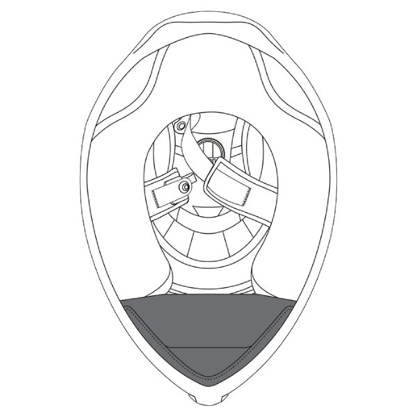 Helm-Ersatzteile AGV Spritzschutz K1 - K1 S Helm-Ersatzteile AGV Spritzschutz K1 - K1 S