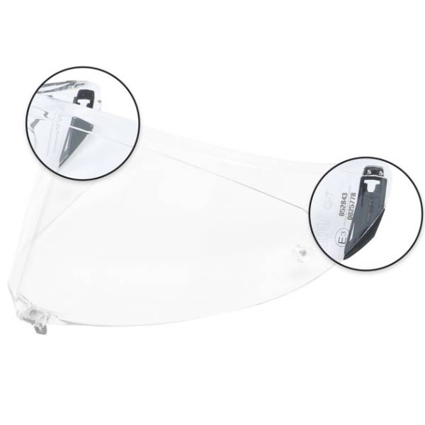 Helm-Ersatzteile AGV Reparatursatz Display Pista GP RR - Corsa R - Veloce S