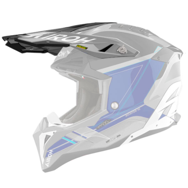 Helm-Ersatzteile Airoh Mu¼tze Aviator 3 Saber blue gloss