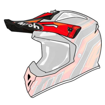 Helm-Ersatzteile Airoh Muütze Aviator Ace Art Orange Helm-Ersatzteile Airoh Muütze Aviator Ace Art Orange