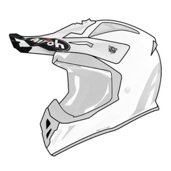 Helm-Ersatzteile Airoh Aviator Ace White Muütze Helm-Ersatzteile Airoh Aviator Ace White Muütze