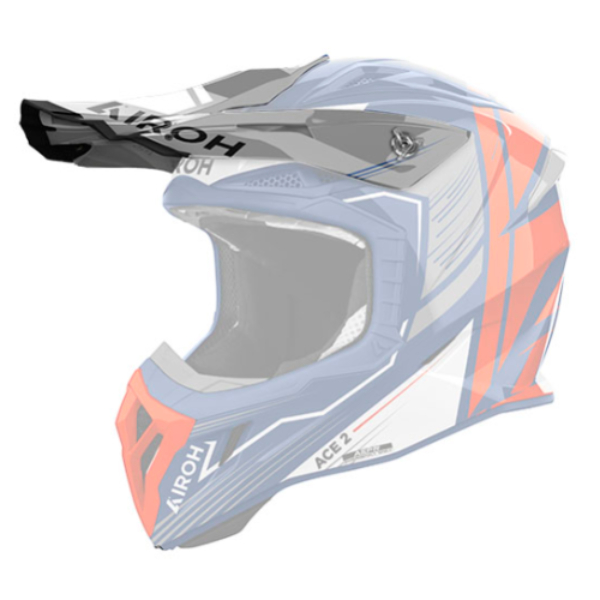 Helm-Ersatzteile Airoh Muütze Aviator Ace 2 Engine cerulean gloss Helm-Ersatzteile Airoh Muütze Aviator Ace 2 Engine cerulean gloss