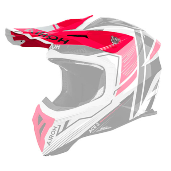 Helm-Ersatzteile Airoh Muütze Aviator Ace 2 Engine red gloss Helm-Ersatzteile Airoh Muütze Aviator Ace 2 Engine red gloss