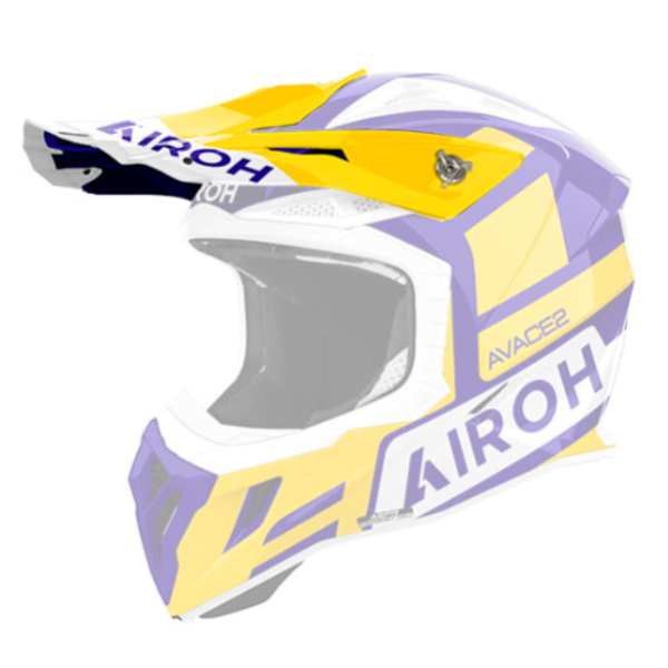 Helm-Ersatzteile Airoh Muütze Aviator Ace 2 Sake yellow gloss Helm-Ersatzteile Airoh Muütze Aviator Ace 2 Sake yellow gloss