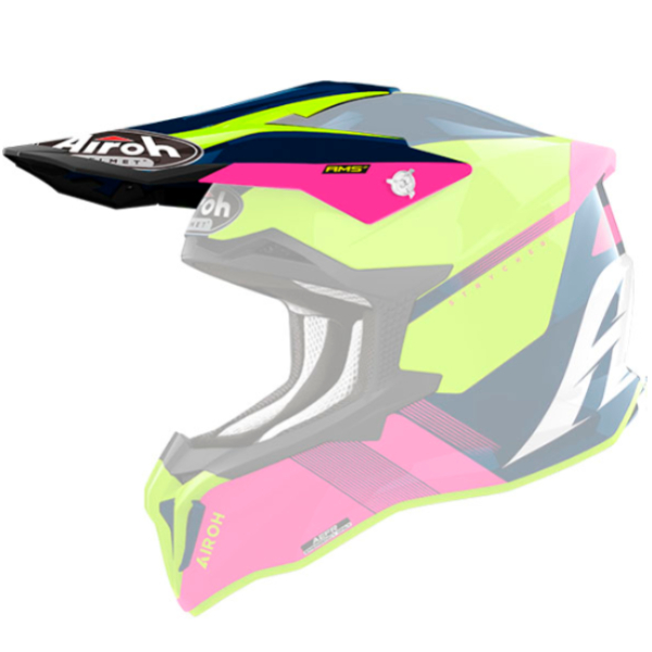 Helm-Ersatzteile Airoh Mu¼tze Strycker Blazer blue pink gloss
