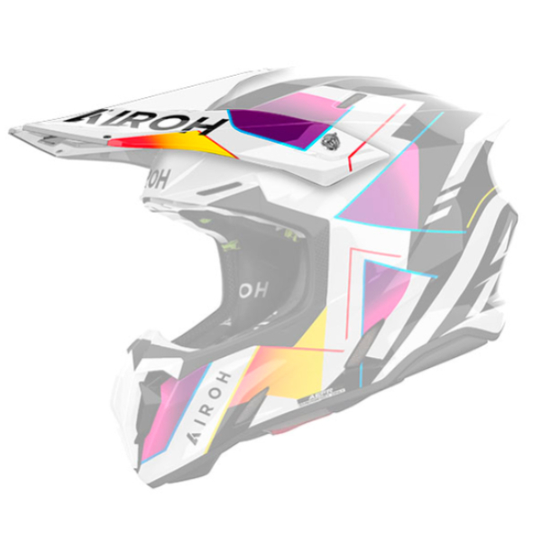 Helm-Ersatzteile Airoh Mu¼tze Twist 3 Rainbow gloss
