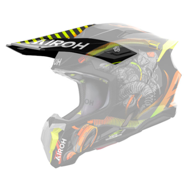 Helm-Ersatzteile Airoh Mu¼tze Twist 3 Toxic gloss