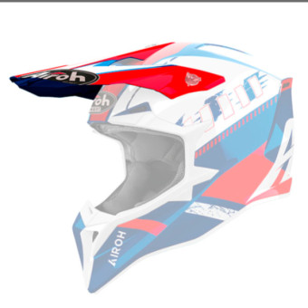 Helm-Ersatzteile Airoh Muütze Wraaap Feel blue/red gloss Helm-Ersatzteile Airoh Muütze Wraaap Feel blue/red gloss