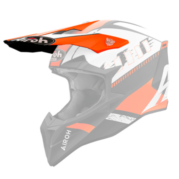 Helm-Ersatzteile Airoh Mu¼tze Wraaap Feel orange matt