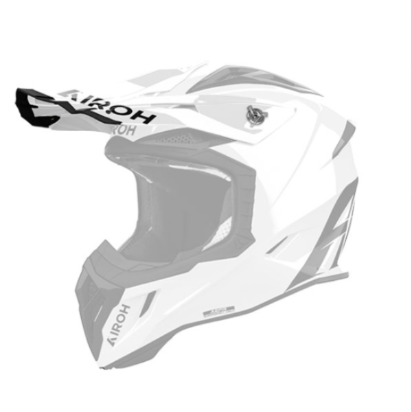Helm-Ersatzteile Airoh Muütze Aviator ace 2 color white gloss Helm-Ersatzteile Airoh Muütze Aviator ace 2 color white gloss