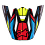 Helm-Ersatzteile Alpinestars Mu¼tze S-M5 22.06 Action 2 Black yellow fluo bright red